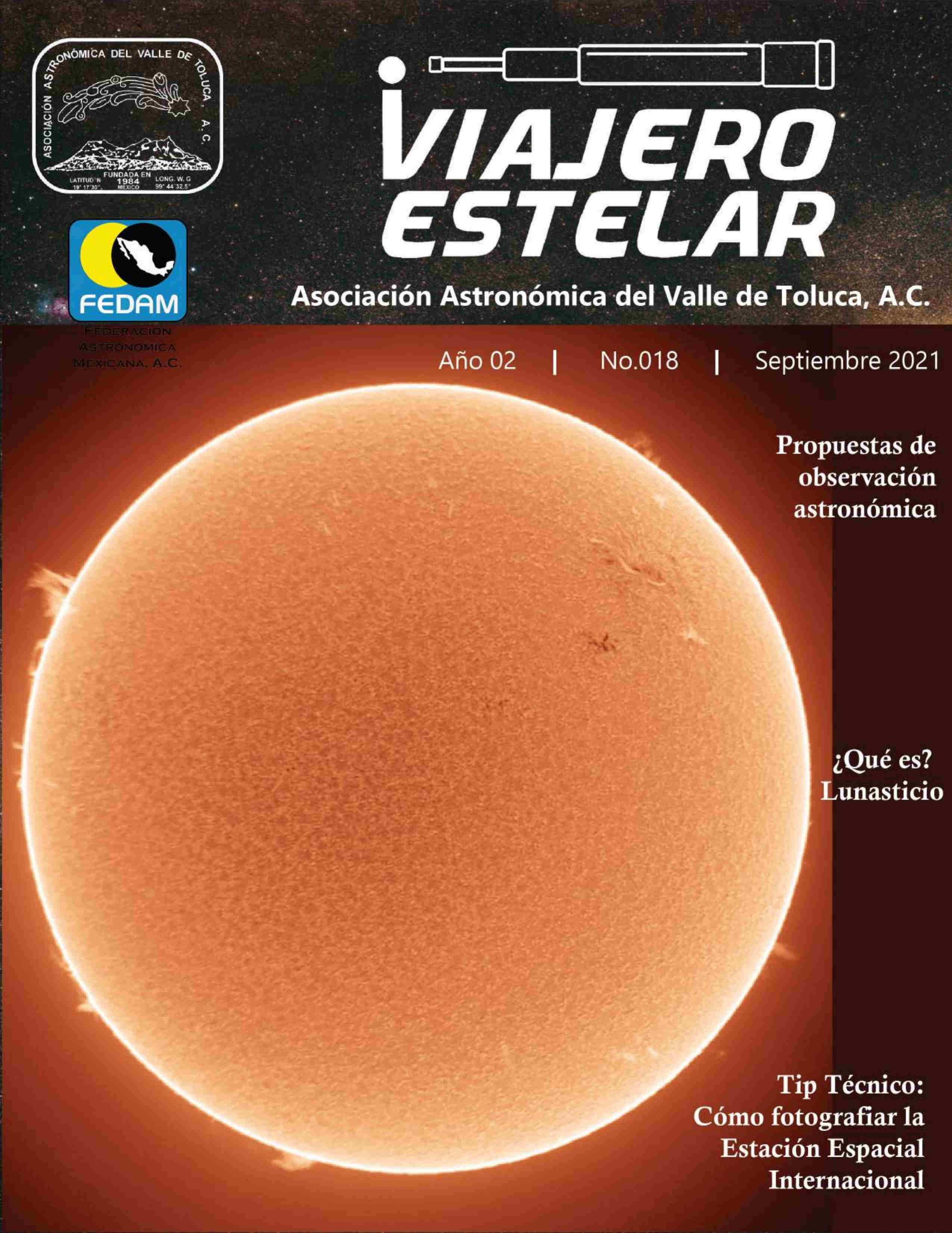 Imágen de la revista Viajero Estelar